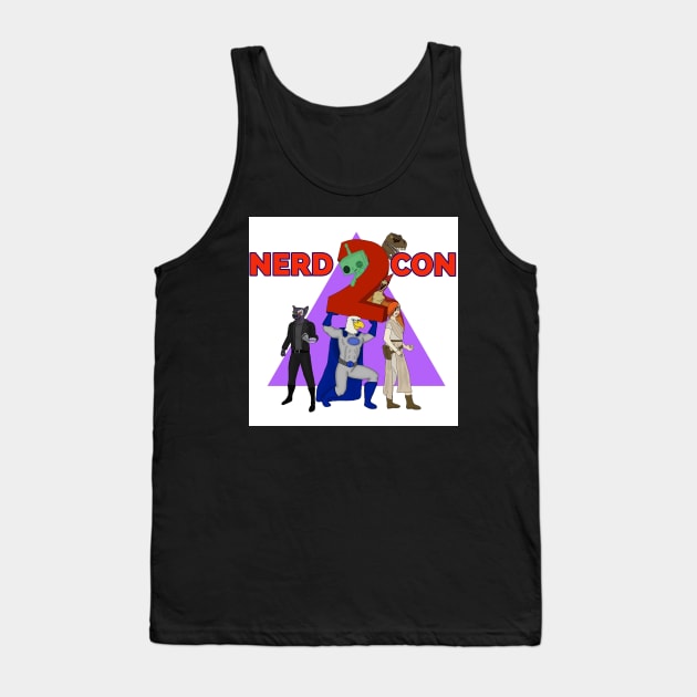 Nerd Con 2 Tank Top by thechiz